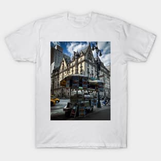 Central Park West Street Food Manhattan NYC T-Shirt